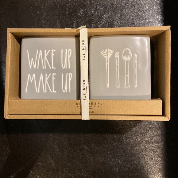 Rae Dunn Other - NIB Rae Dunn Makeup Brush Cups